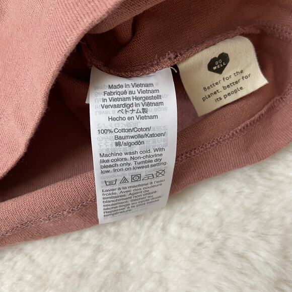 Madewell Mock Neck Top Size Large - Picture 5 of 6